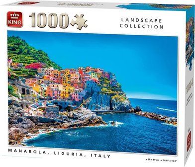 55856 King Puzzel Manarola, Liguria, Italy 1000 Stukjes