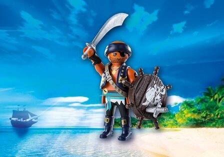 9075 PLAYMOBIL Piraat met schild