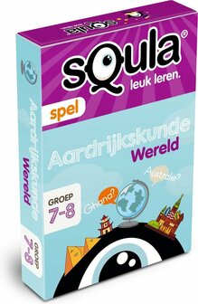 04283 Squla Aardrijkskunde Kaartspel Groep 7-8