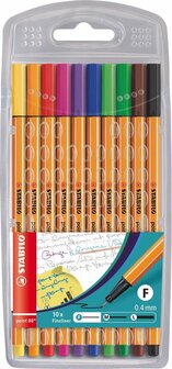 17842 Stabilo Point 88 Fineliner 10 stuks