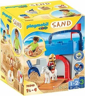 70340 PLAYMOBIL 1.2.3 Sand Zandkasteel