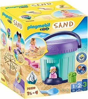 70339 PLAYMOBIL 1.2.3 Sand Zandbakkerij