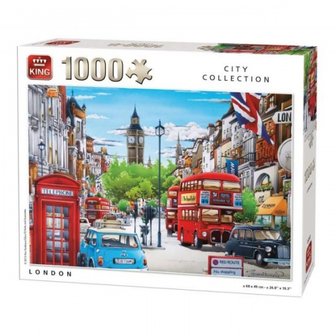 05361 King Puzzel London 1000 Stukjes