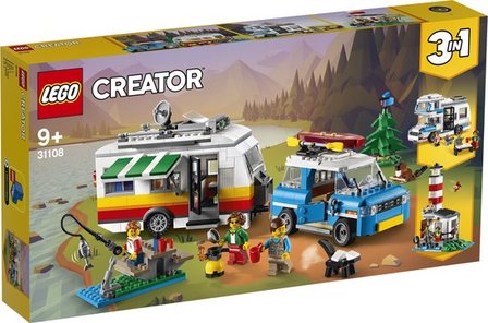31108 LEGO Creator Familievakantie met Caravan