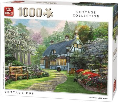 05356 King Puzzel Cottage Pub 1000 stukjes