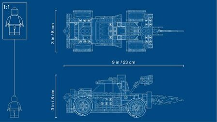 31103 LEGO Creator Raketwagen