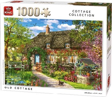 55956 King Puzzel Old Cottage 1000 Stukjes 