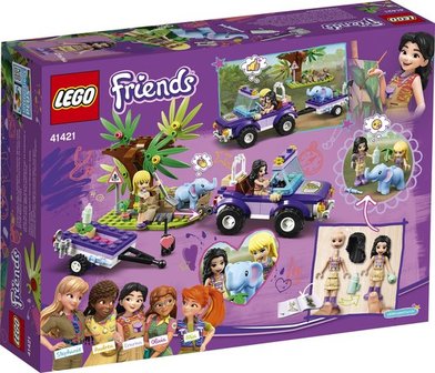 41421 LEGO Friends Reddingsbasis Babyolifant in Jungle 