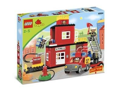 4664 LEGO DUPLO Brandweerkazerne