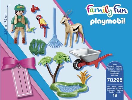 70295 PLAYMOBIL Family Fun Cadeauset Zoo