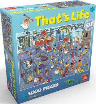 71348 Goliath Puzzel That's Life The Gym 1000 stukjes