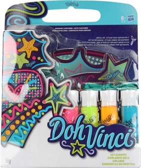 0918 Play Doh Vinci Styler Afbeeldingen met 4 Verschillende Kleuren Klei Sterren &ndash; 8x3x2cm