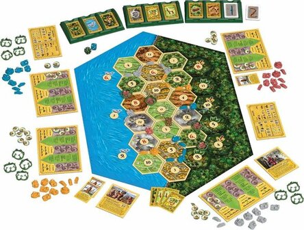 424176 999Games De Kolonisten van Catan De Opkomst van de Inca&#039;s