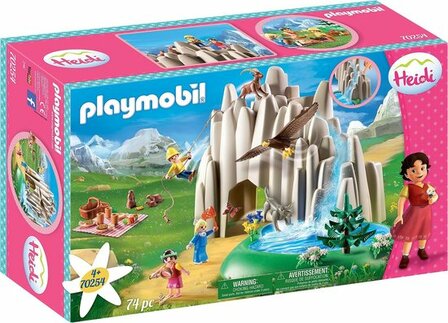 70254 PLAYMOBIL Heidi, Klara en Peter bij het meer