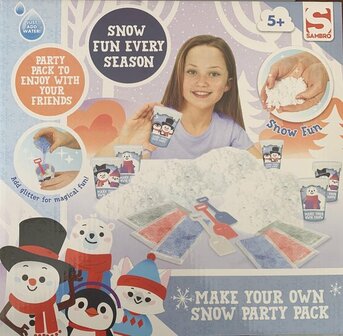 4911 Sambro Maak je eigen sneeuw Party Pack