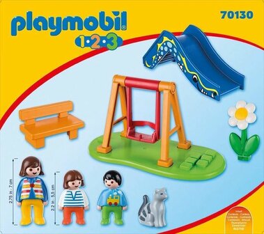 70130 PLAYMOBIL 1.2.3 Speeltuintje 