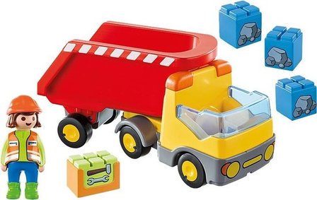 70126 PLAYMOBIL 1.2.3 Kiepwagen