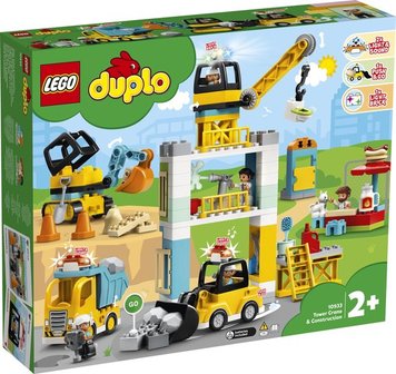 10933 LEGO DUPLO Torenkraan &amp; Bouwterrein