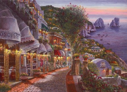 55863 King Puzzel Evening Capri 1000 Stukjes