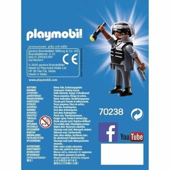 70238 PLAYMOBIL Playmo-Friends SIE-agent
