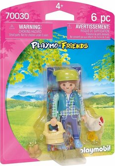 70030 PLAYMOBIL Playmo Friends Boerin met Kip