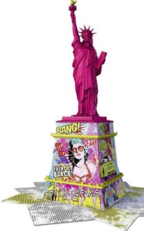 125975 Ravensburger 3D Puzzel Statue of Liberty Pop Art 108 Stukjes