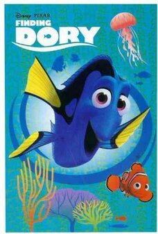 66308 Disney Finding Dory fleece deken 100X150 cm