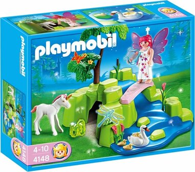 4148 Playmobil Compactset Feeentuin