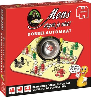 00374 Mens Erger Je Niet! Dobbelautomaat Bordspel