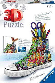 125357 Ravensburger Sneaker Grafitti Print 3D puzzel 108 stukjes
