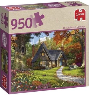 81811/18590 Jumbo Puzzel The Autumn Cottage 950 Stukjes