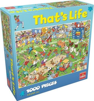 71427 Goliath Puzzel That&#039;s Life Cricket 1000 stukjes