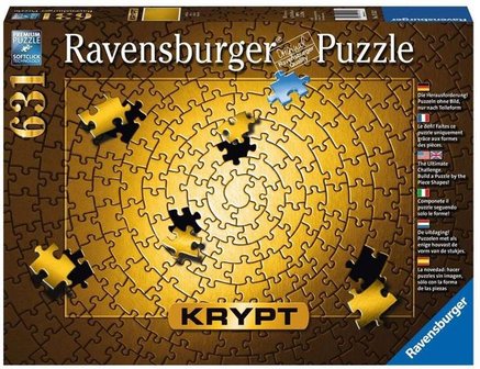 151523 Ravensburger Krypt Puzzel Gold 631 stukjes
