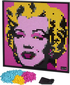 31197 LEGO Art Andy Warhol&#039;s Marilyn Monroe