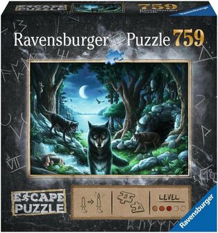 164349 Ravensburger Escape Puzzel 7 Curse of the Wolves 759 stukjes