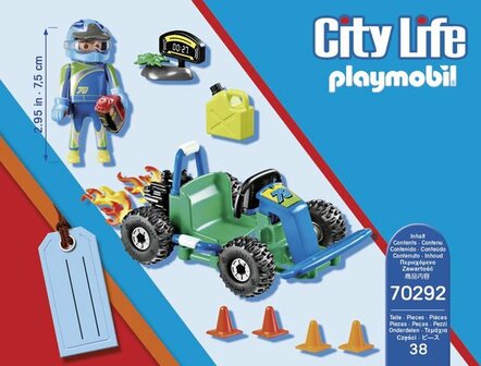 70292 PLAYMOBIL City Life Cadeauset Kart Race