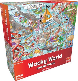 71402 Goliath Puzzel Wacky World Waterworld 1000 Stukjes