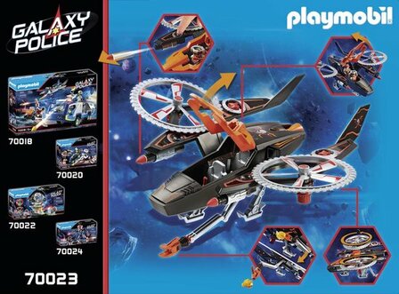 70022 PLAYMOBIL Galaxy Police Kluis met geheime code