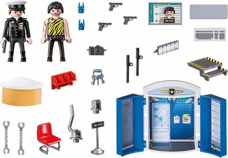 70306 PLAYMOBIL City Action Speelbox Politiestation