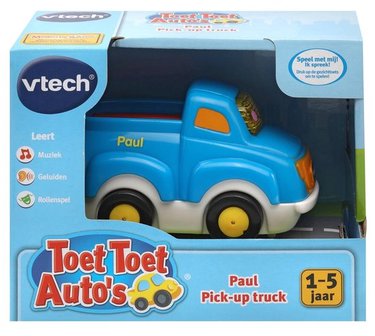 509323 VTech Toet Toet Auto&#039;s Paul Pick-up Truck
