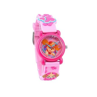 77359 Paw Patrol Kids Time 3D Girls Horloge 27 &Oslash; Roze