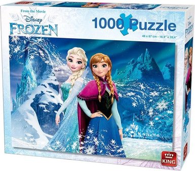 55919 KING Puzzel Disney Frozen 1000 Stukjes