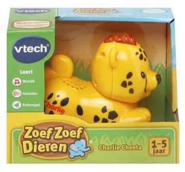 500123 VTech Zoef Zoef Dieren Charlie Cheetah