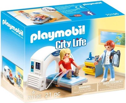 70196 PLAYMOBIL City Life Radiologiekamer 