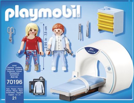 70196 PLAYMOBIL City Life Radiologiekamer 