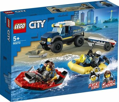 60272 LEGO City Elite Politieboot Transport