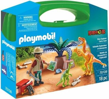 70108 PLAYMOBIL Dinos Koffertje