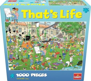 914785 Goliath Puzzel That&#039;s life University 1000 Stukjes