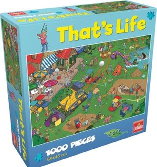 71388 Goliath Puzzel That&#039;s Life Golf 1000 Stukjes