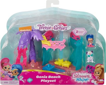 57912 Fisher-Price Shimmer &amp; Shine Teenie Genies Strandplezier Speelset